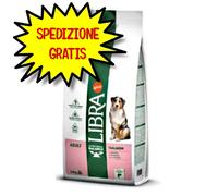 LIBRA DOG CROCCHETTA ADULTO SALMONE 12 KG O.S. new