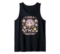 Libra Flirting Healing Nessuno Meme estetico Canotta