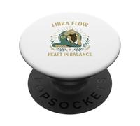 Libra Flow - Cuore in equilibrio PopSockets PopGrip Adesivo