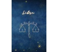 Libra Horoscope Journal Zodiak Notebook | 120 dot grid pages | 6 x 9 inches | Perfect gift: Best for birthday present