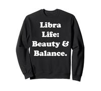 Libra Life: Beauty & Balance Philosophy Felpa