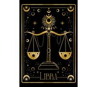 Libra notebook - blank page journal - 6 x 9 inch: Manifestation, gratitude, affirmations, food log, to-do list