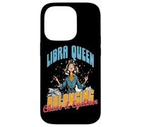 LIBRA QUEEN BALANCING CHAOS AND EYELINER Custodia per iPhone 14 Pro