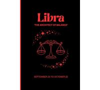 Libra. 'The architect of balance': Zodiac Sign Notebook Journal