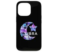 LIBRA ZODIACALE SEGNO COMPLEANNO Settembre Ottobre STELLA SOLE LUNA Custodia per iPhone 13 Pro