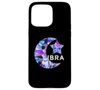 LIBRA ZODIACALE SEGNO COMPLEANNO Settembre Ottobre STELLA SOLE LUNA Custodia per iPhone 15 Pro Max