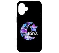 LIBRA ZODIACALE SEGNO COMPLEANNO Settembre Ottobre STELLA SOLE LUNA Custodia per iPhone 16