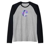 LIBRA ZODIACALE SEGNO COMPLEANNO Settembre Ottobre STELLA SOLE LUNA Maglia con Maniche Raglan