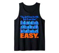 Librarian You Don't Know The Title But It Was Blue Easy Canotta
