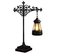Library Lantern Vintage Warm Amber Color LED - Lighted Desktop Sign