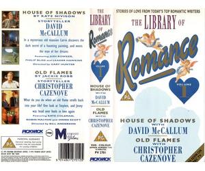 Library Of Romance: Volume 1 - House Of Shadows/Old Flames [VHS] [1990]