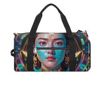 Libra's Interessante borsa da palestra per uomini e donne, impermeabile, grande borsone per allenamento da viaggio