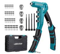 LIBRATON Dado Rivettatrice Professionale da 9,5", Pistola Inserti Filettati