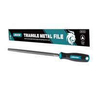 LIBRATON Lima Triangolare da 200mm, Lima per Metallo Impugnatura Ergonomica