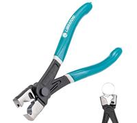 LIBRATON Pinza per Fascette Stringitubo, Pinze Stringitubo Clic e Clic-R, 180mm Pinza Fascette Metalliche Auto con a Molla, Rimozione e Installazione Rapide, per la Manutenzione Dell'Automobile