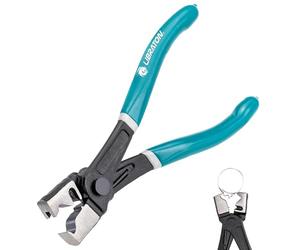 LIBRATON Pinza per Fascette Stringitubo, Pinze Stringitubo Clic e Clic-R, 180mm Pinza Fascette Metalliche Auto con a Molla, Rimozione e Installazione Rapide, per la Manutenzione Dell'Automobile