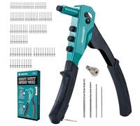 LIBRATON Rivettatrice Manuale Professionale, Kit Pistola per Rivetti Pop