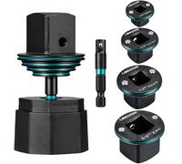 LIBRATON Set Adattatori Impatto Basso Profilo, 5 Pz Kit Riduttori Magnetici