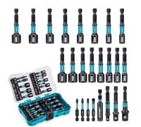 LIBRATON Set di 24 chiavi a bussola magnetiche, metriche e SAE