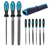 LIBRATON Set di Lime e Raspe per Legno 9 Pezzi, Set di File di Metallo