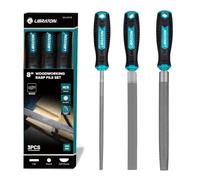 LIBRATON Set di Raspe per Legno 3 Pezzi, Lime per Legno Multiforma 200mm