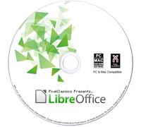LibreOffice 2026 Pacchetto Office su CD/DVD Licenza Office a Vita 1500 Font