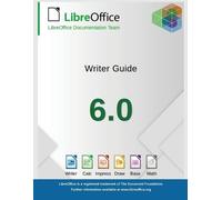 Libreoffice Documentation Team LibreOffice 6.0 Writer Guide (Tascabile)