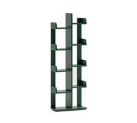 Libreria A 3/4/5 Livelli, Libreria Ad Albero, Organizer Porta Libri | Scaffali aperti, grande capacità di archiviazione for la camera da letto, il soggiorno, l'home(Green,5 tier)