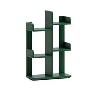 Libreria A 3/4/5 Livelli, Libreria Ad Albero, Organizer Porta Libri | Scaffali aperti, grande capacità di archiviazione for la camera da letto, il soggiorno, l'home(Green,3 tier)