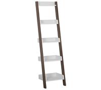 Libreria a 4 ripiani MOBILE DUO 166 cm Marrone/ Bianco