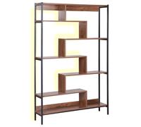 Libreria a 6 ripieni DAVEN 180 cm Marrone