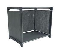 Libreria a cubo a 1 livello, multifunzionale, per libri, scarpe, giocattoli, piante verdi, decorazioni, camera da letto, studio, cucina