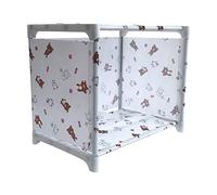 Libreria a cubo a 1 livello, multifunzionale, per libri, scarpe, giocattoli, piante verdi, decorazioni, camera da letto, studio, cucina