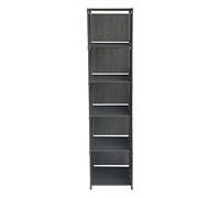 Libreria a cubo a 5 ripiani multifunzionale per libri, scarpe, giocattoli, piante verdi, decorazioni, camera da letto, studio, cucina, casa, ufficio, organizer salvaspazio facile da installare