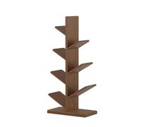 Libreria a Forma di Albero, Scaffale Portaoggetti Verticale da, Libreria ad Angolo Alta e Stretta, Adatta for Soggiorno e Ufficio Domestico(Color 2,8-Tier)