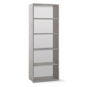 Libreria a Giorno 71x199x41 cm Cemento
