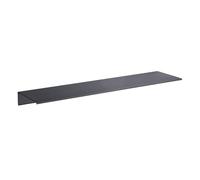 Libreria A Muro 3 pezzi 30/40/50CM Mensola del bagno Mensole galleggianti in alluminio for doccia a parete Organizzatore Portaoggetti da cucina Accessori for il bagno Per Cameretta Ufficio(50CM Black)