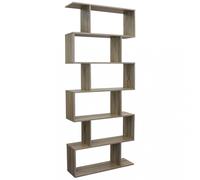 Libreria Alana 80x23,5x190,5 h cm in Truciolare bilaminato Naturale