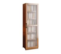 Libreria Angolare, Libreria Angolare A Doppia, Scaffale Angolare Alto A Forma Di L Con Deflettori, Spazio Aperto For Soggiorno, Cucina, Ufficio(Style 1,6 tiers)