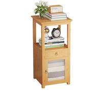 Libreria Angolare, Librerie Angolari A 1/2/3/4 Livelli, Librerie A L Con Mobiletto, Spazio Aperto For Soggiorno, Cucina, Ufficio(Wood color,2 tier)