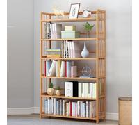 Libreria angolare regolabile con pannelli ispessiti paraschiena e guide laterali superiori, versatile vetrina per libri e decorazioni (89,9 x 150,1 cm)