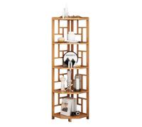 Libreria Angolare, Semplice Scaffale Da Pavimento A 3/4/5 Strati, Espositore Indipendente For La Casa, Salvaspazio, Adatto For Il Corridoio Ufficio Del Soggiorno Della Camera Da Letto(5 layers)