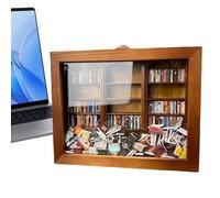 Libreria antistress, piccola decorazione per libreria, scuoti via lo stress, per libri in miniatura con 200 piccoli libri per gli amanti dei libri, decorazione per la casa