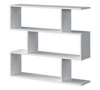 LIBRERIA "ATHENA" BIANCO LUCIDO, 110X25X97 CM