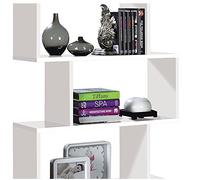 KIT LIBRERIA ATHENA CM.80X25X192H BIANCA FORES HABITAT
