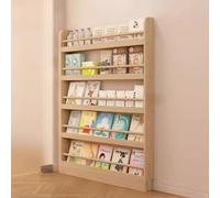 Libreria Bassa Piani 2-6 Libreria Da Parete Sospesa Design Libreria Verticale Stretta,50/60/70/80/90/100/120 Cm Larghezza,porta Libri Salvaspazio,con Design Di Antiribaltamento,per Libri, CD E Ornamen