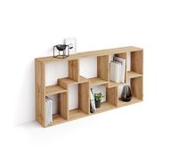 Libreria bassa XS Iacopo (160,8 x 80 cm), Rovere Rustico