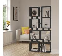 Libreria bifacciale 79x166,5 cm Rail antracite