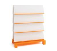 Libreria Bifacciale Scuola Dell'Infanzia Serie Nova Arancio