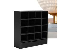 Libreria Casa delle Bambole - Scaffale Mobili a 12 Griglie | Miniature di Libreria, Mobili e per Casa delle Bambole - Per Appassionati, Giocatori, Ragazzi, Compleanni e Feste